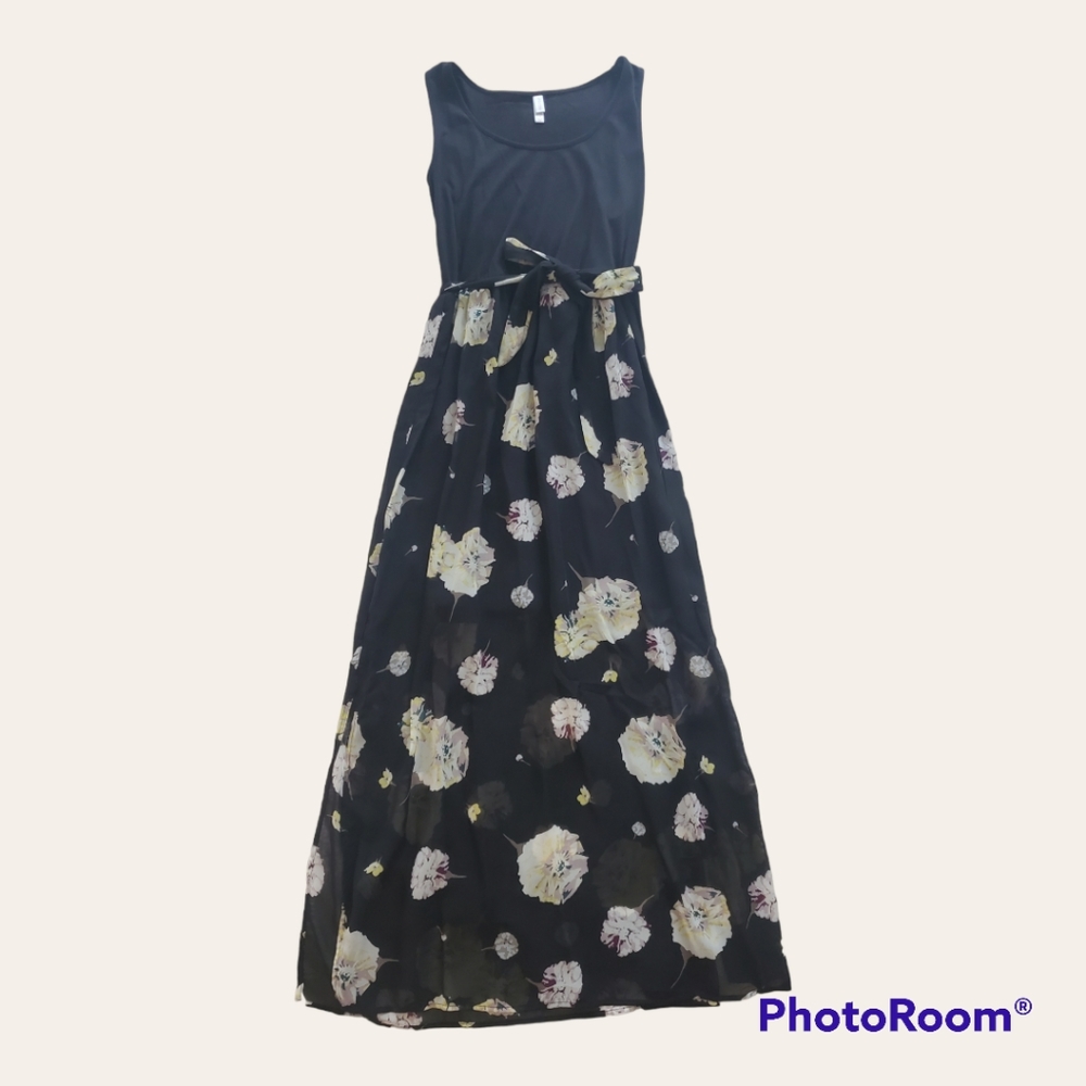 Xhilaration Target Long Maxi Dress,  Sleeveless racer back